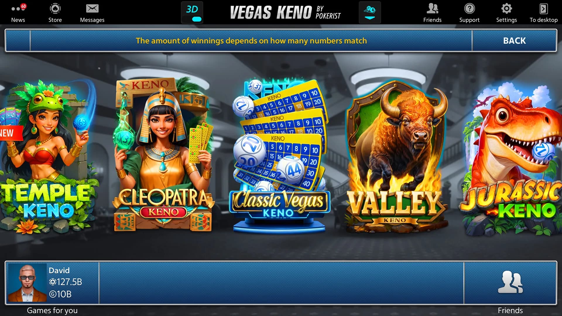 Pokerist'ten Vegas Keno görsel 7
