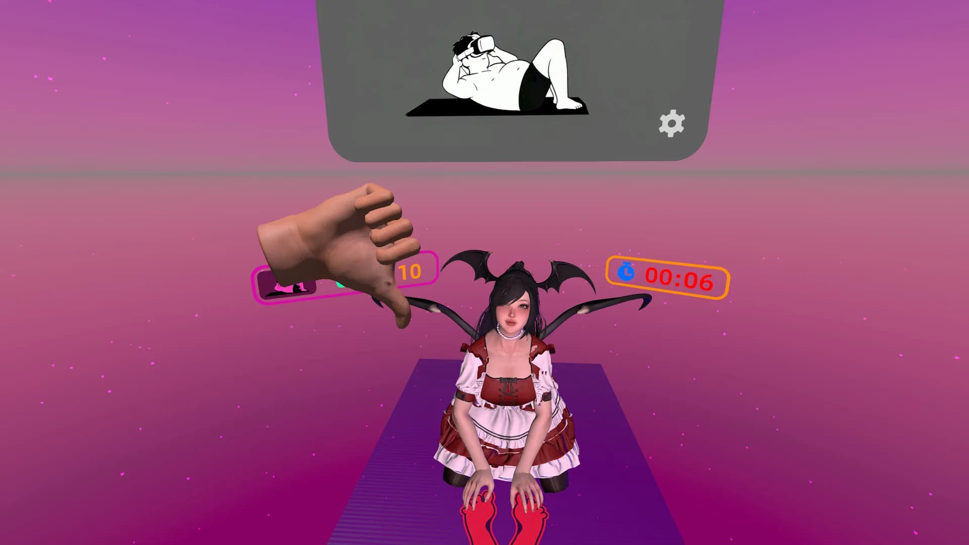 Otaku VR: Sit-ups and Kisses görsel 2