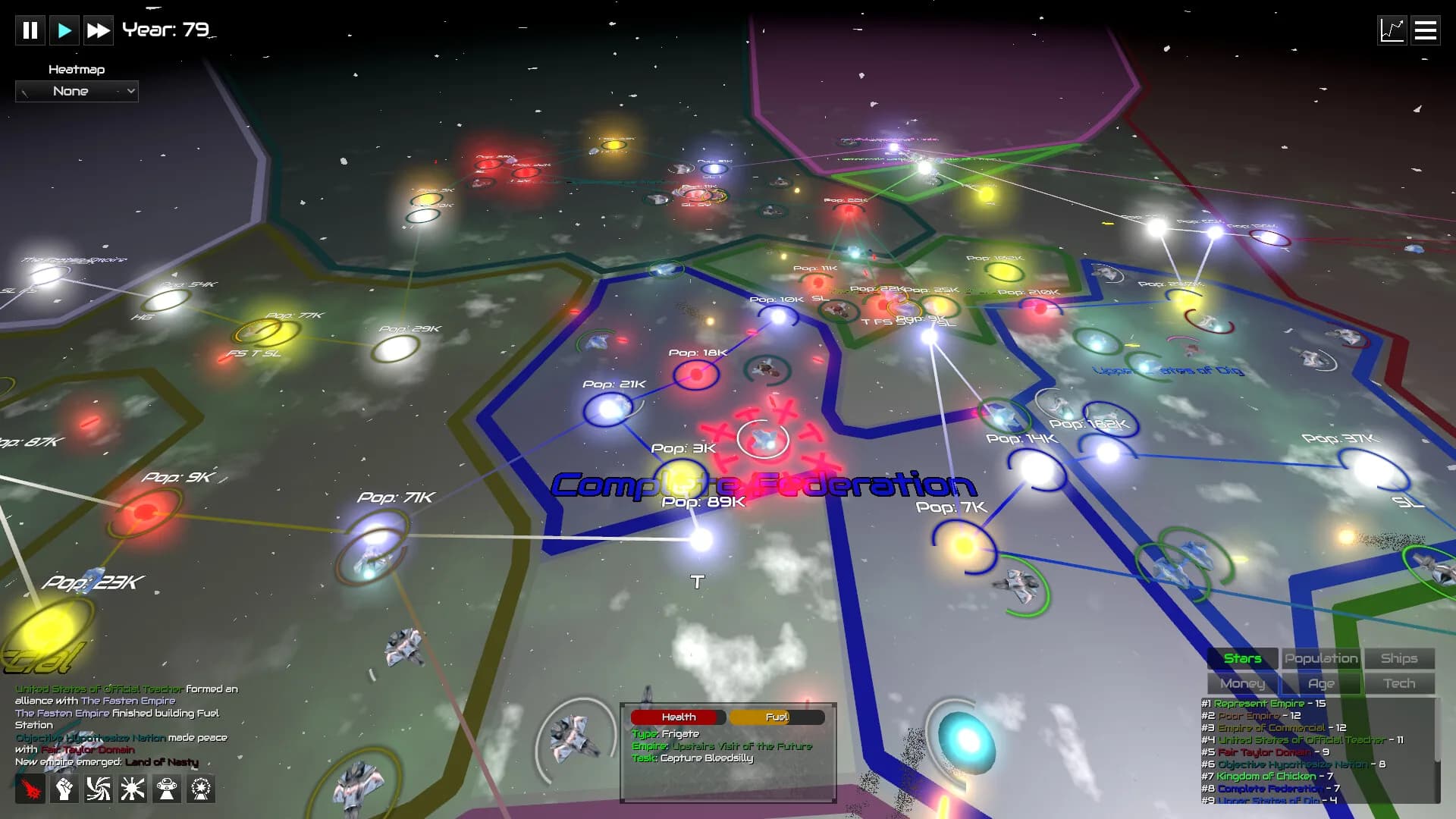 GalactiWar - Empire Simulator görsel 3