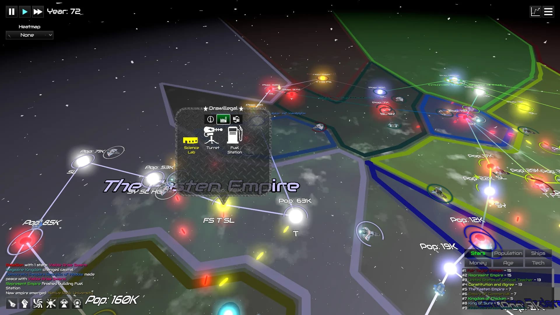 GalactiWar - Empire Simulator görsel 12