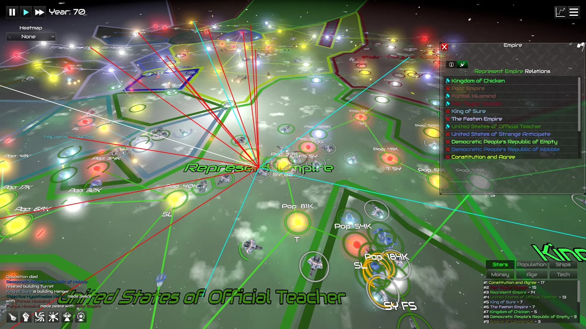 GalactiWar - Empire Simulator görsel 13