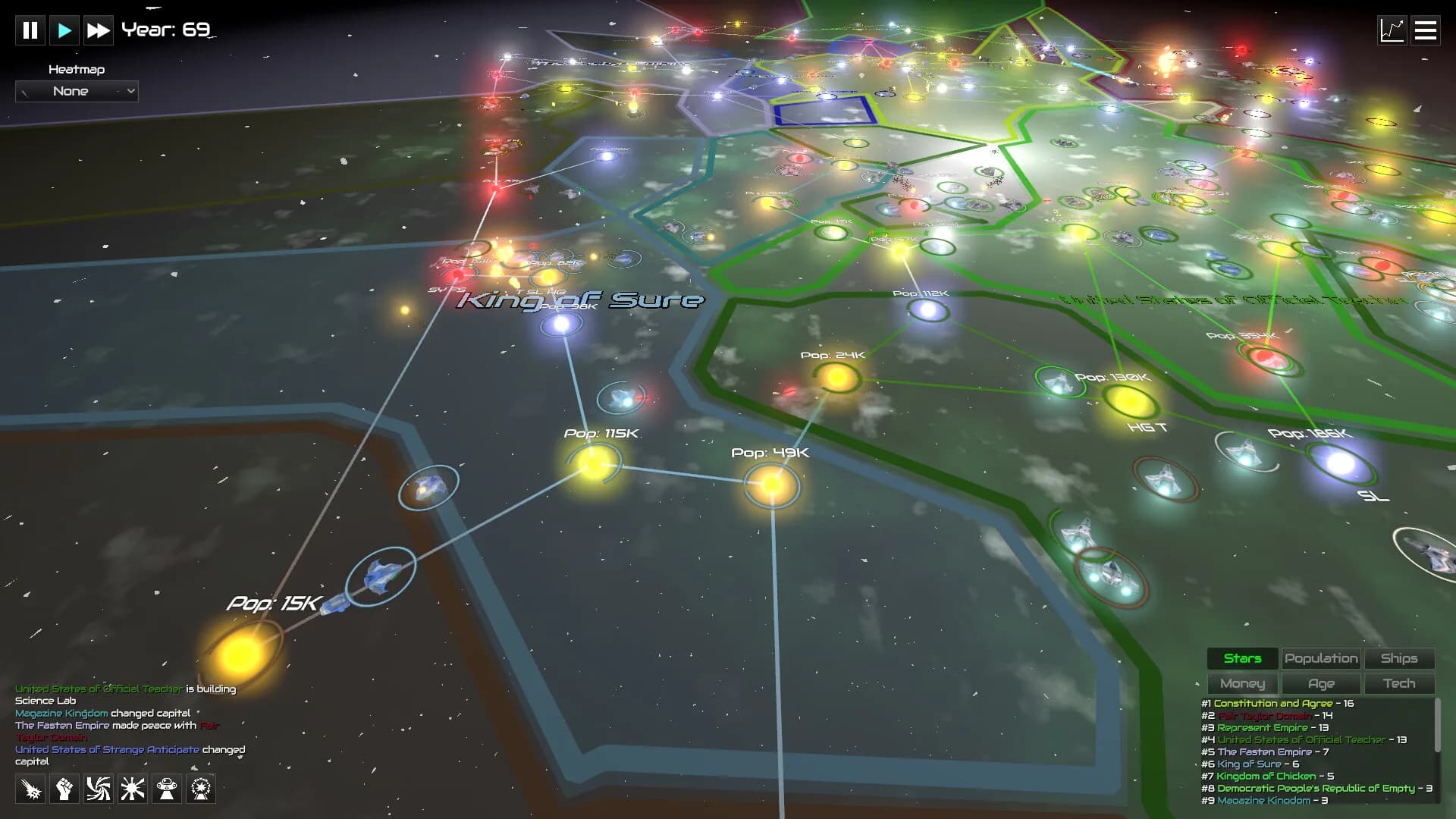 GalactiWar - Empire Simulator görsel 4