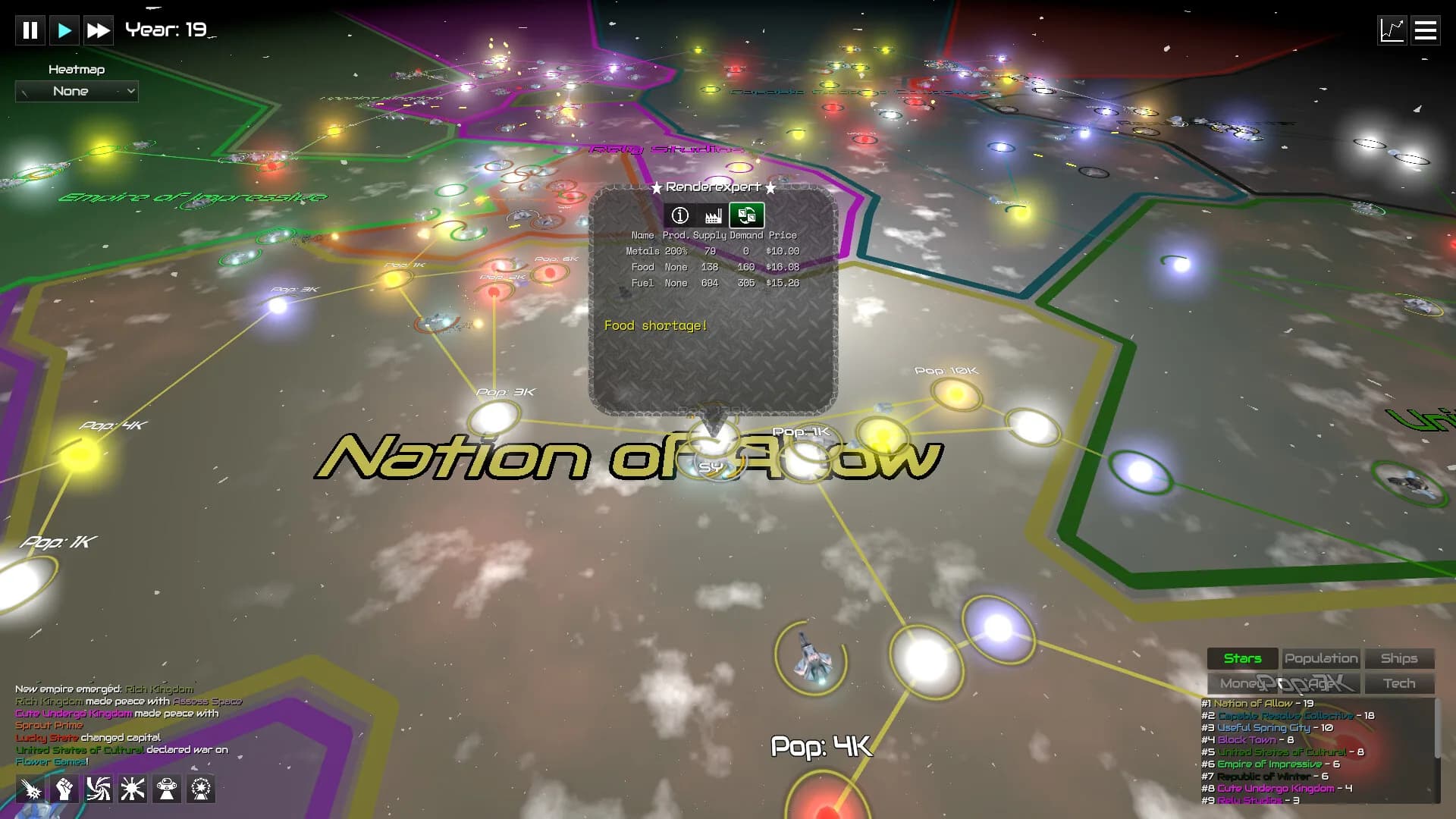 GalactiWar - Empire Simulator görsel 5