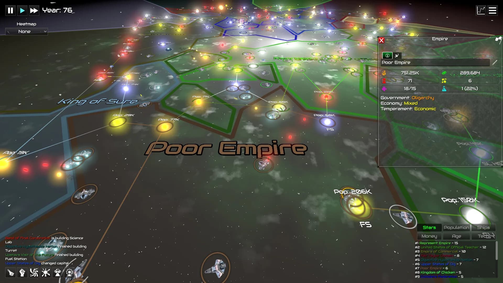 GalactiWar - Empire Simulator görsel 9