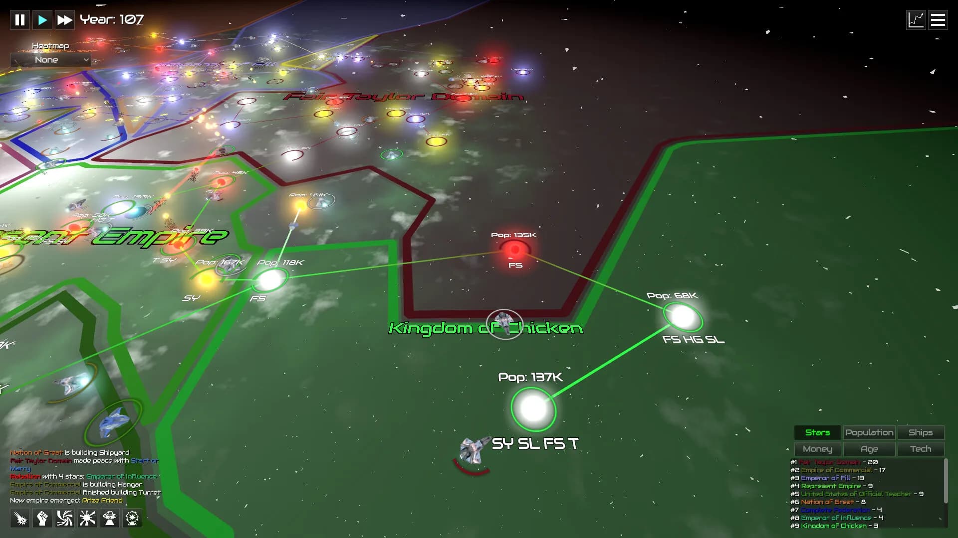 GalactiWar - Empire Simulator görsel 11