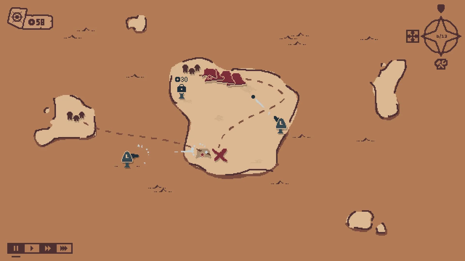 PEW PEW PIRATES - Tower Defense görsel 2