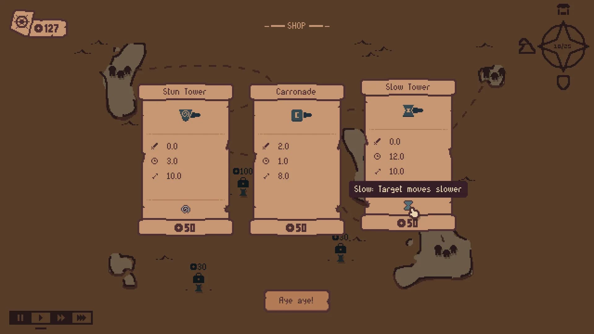 PEW PEW PIRATES - Tower Defense görsel 4