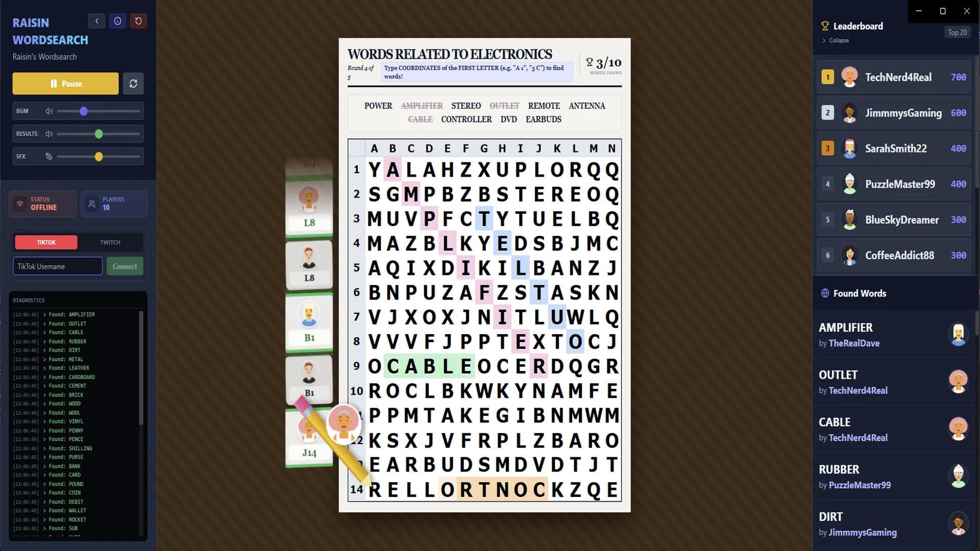 Raisin's Wordsearch görsel 7
