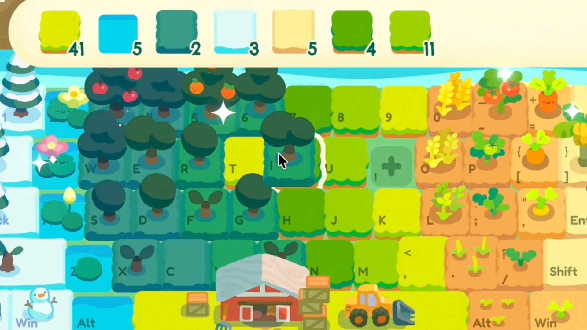键盘农场 Keyboard Farm görsel 5