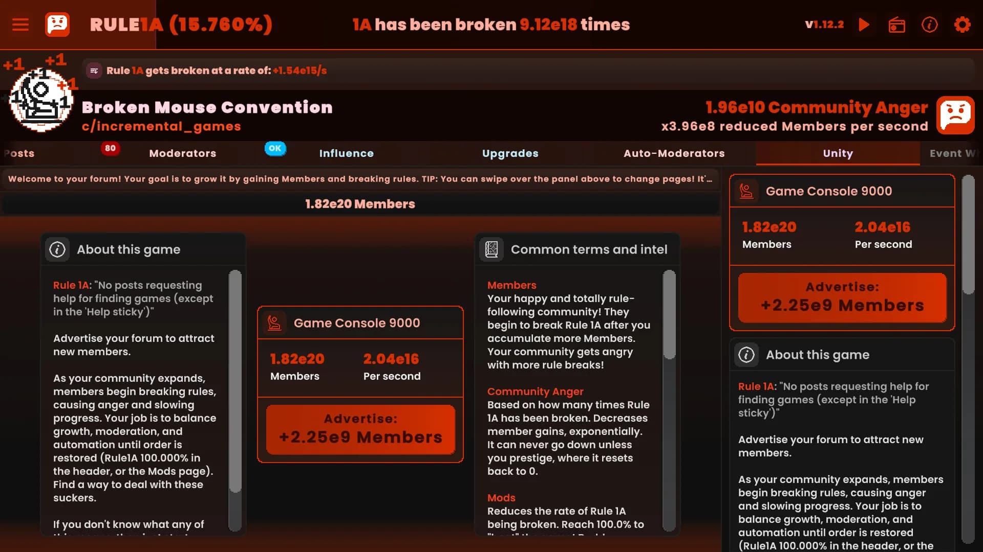 Rule1A Incremental: Idle Forum görsel 3