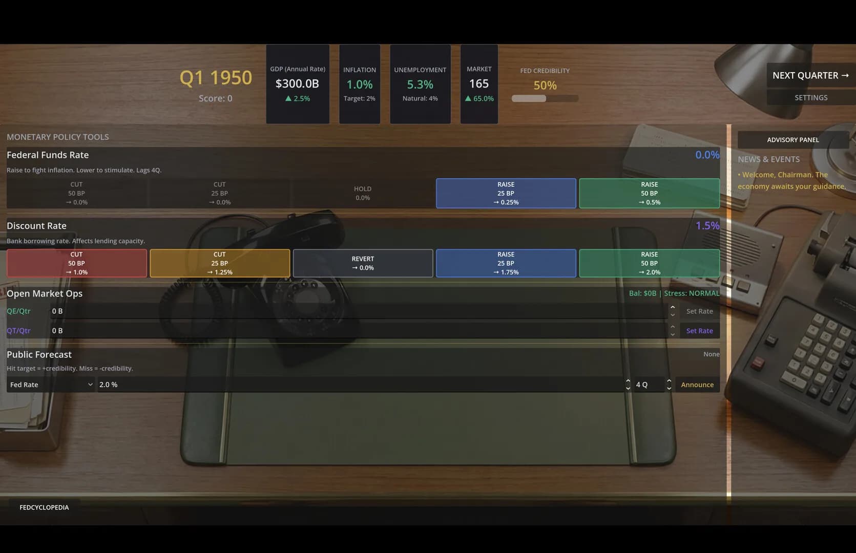 Federal Reserve Simulator görsel 18