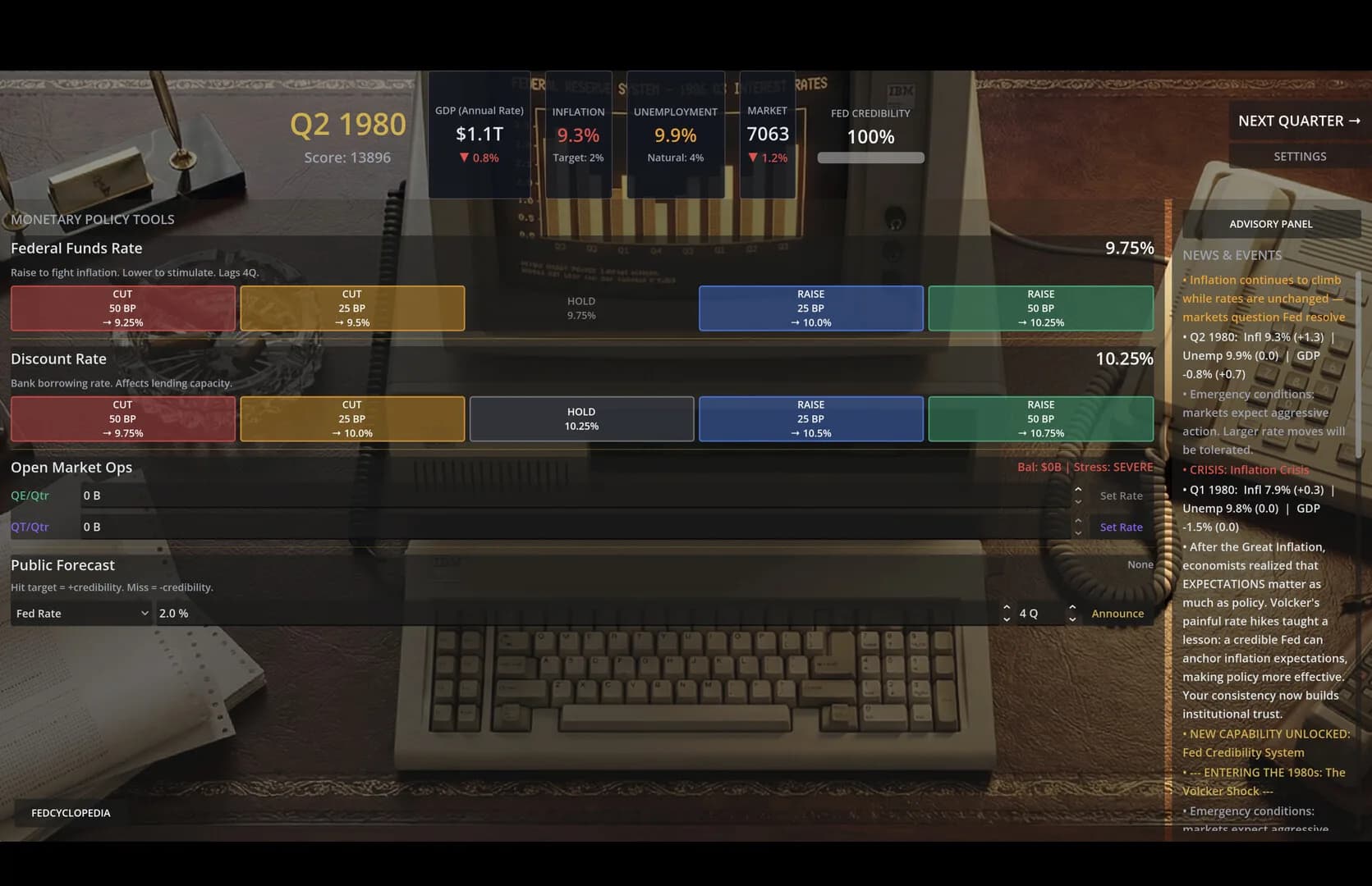 Federal Reserve Simulator görsel 19