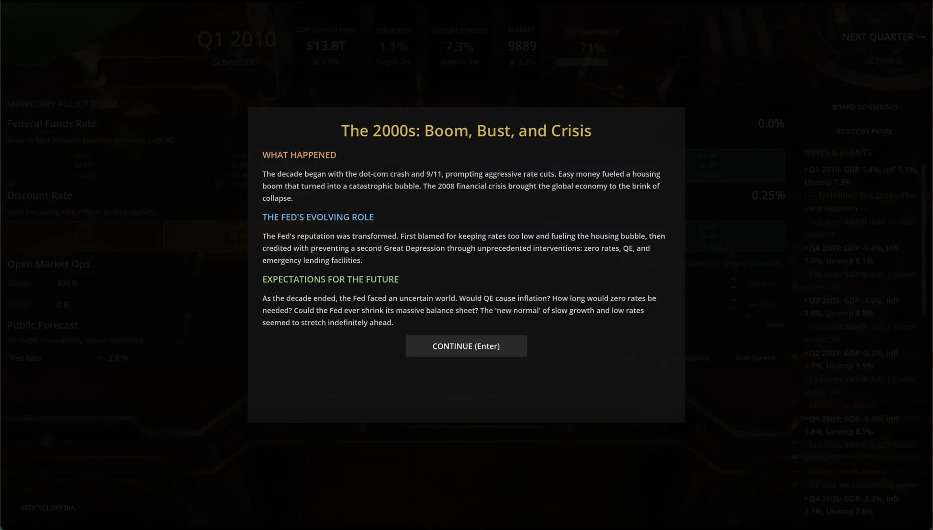 Federal Reserve Simulator görsel 9