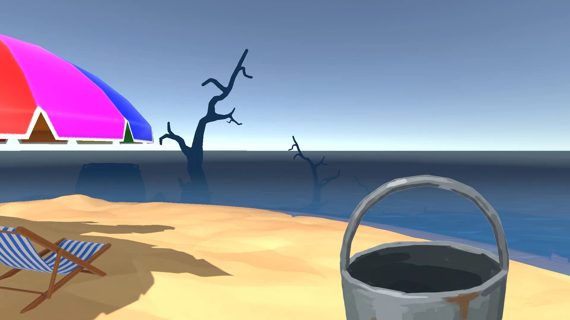 Empty the ocean with a bucket görsel 2