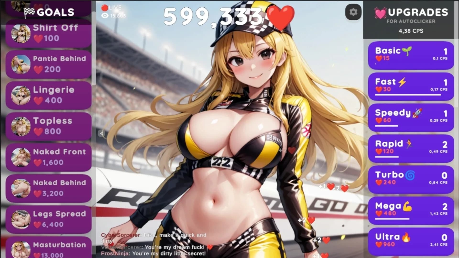 Hentai Clicker: Rika is streaming görsel 3