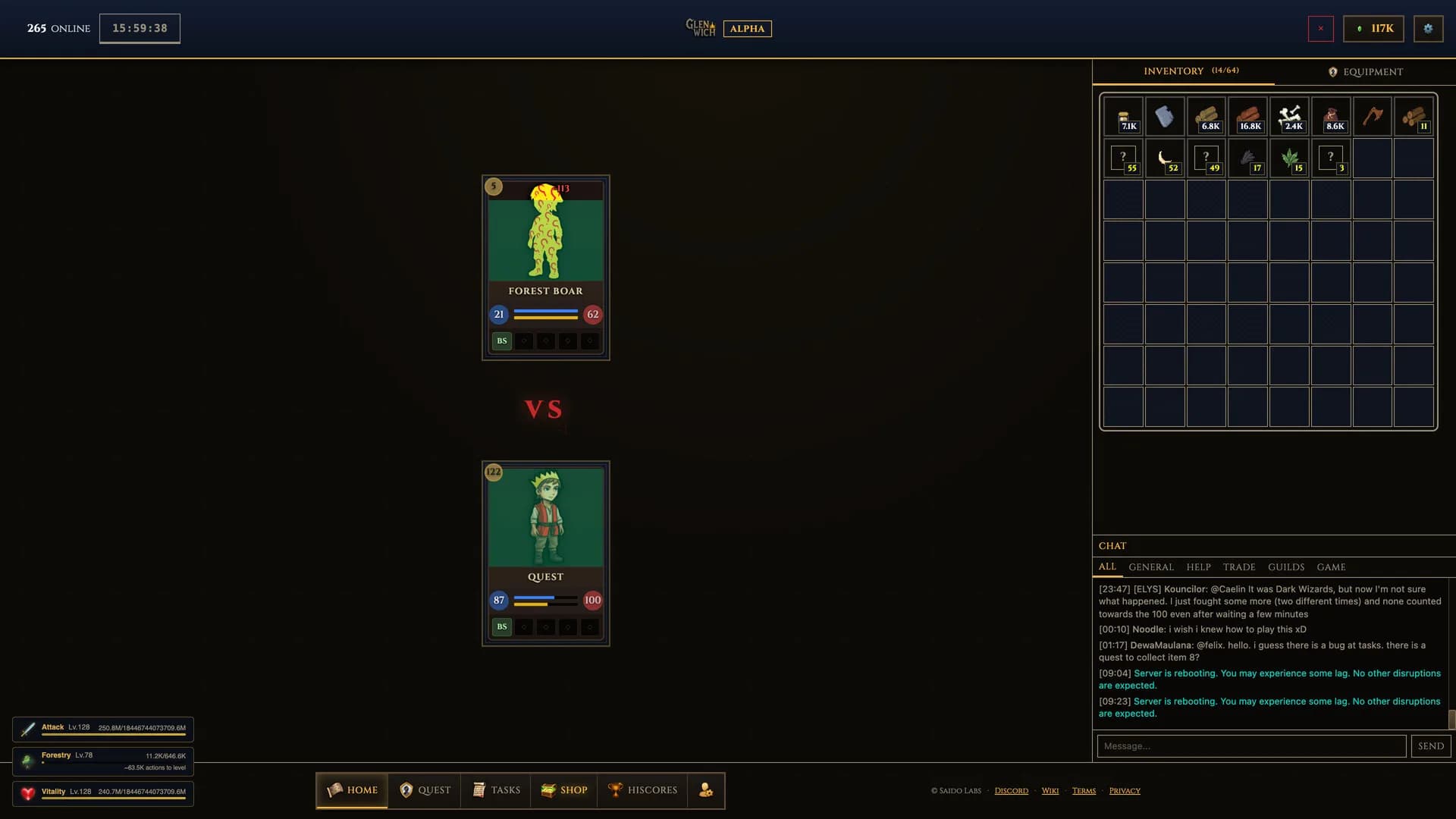 Glenwich Idle MMO görsel 2