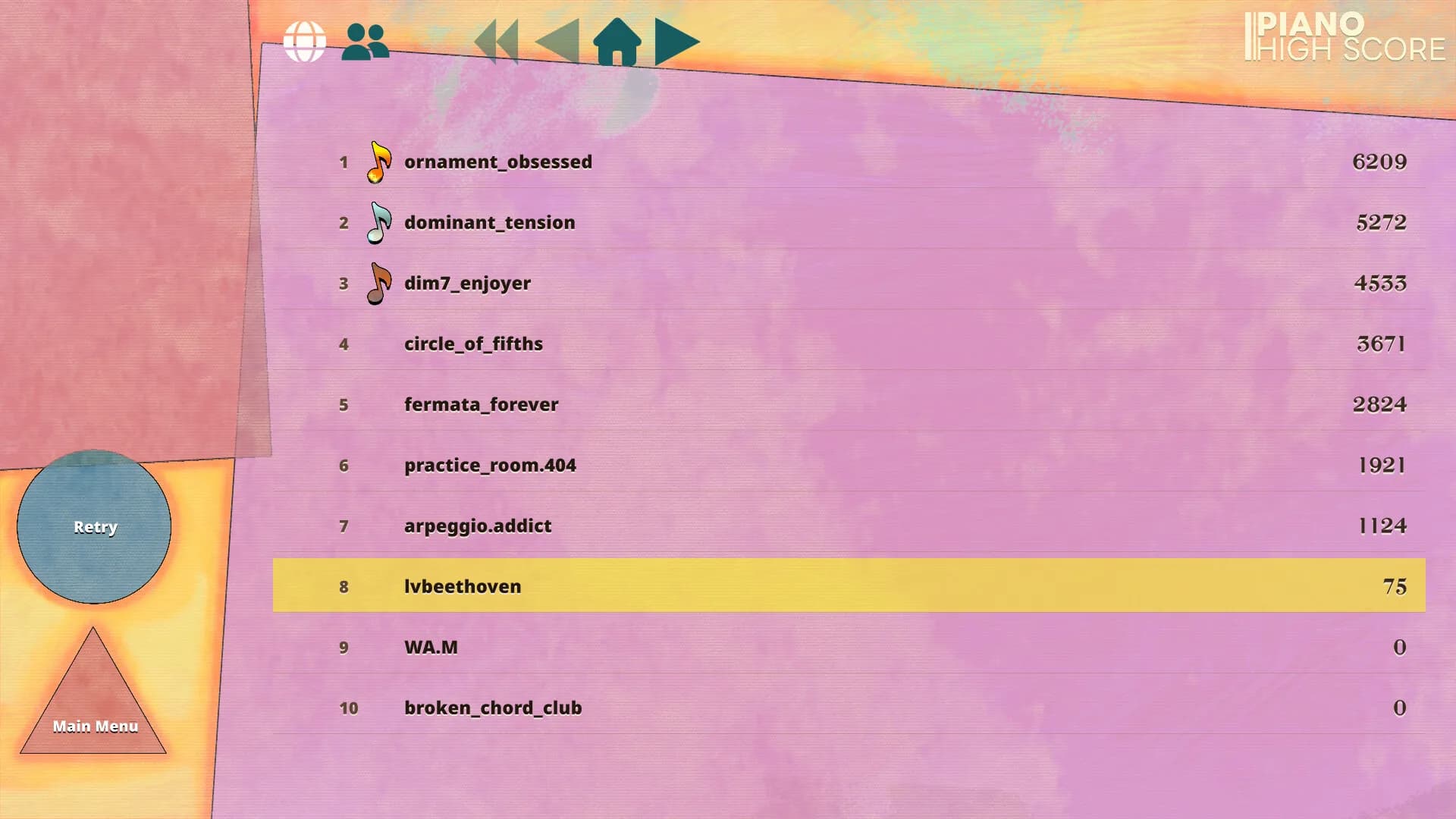 Piano High Score görsel 3