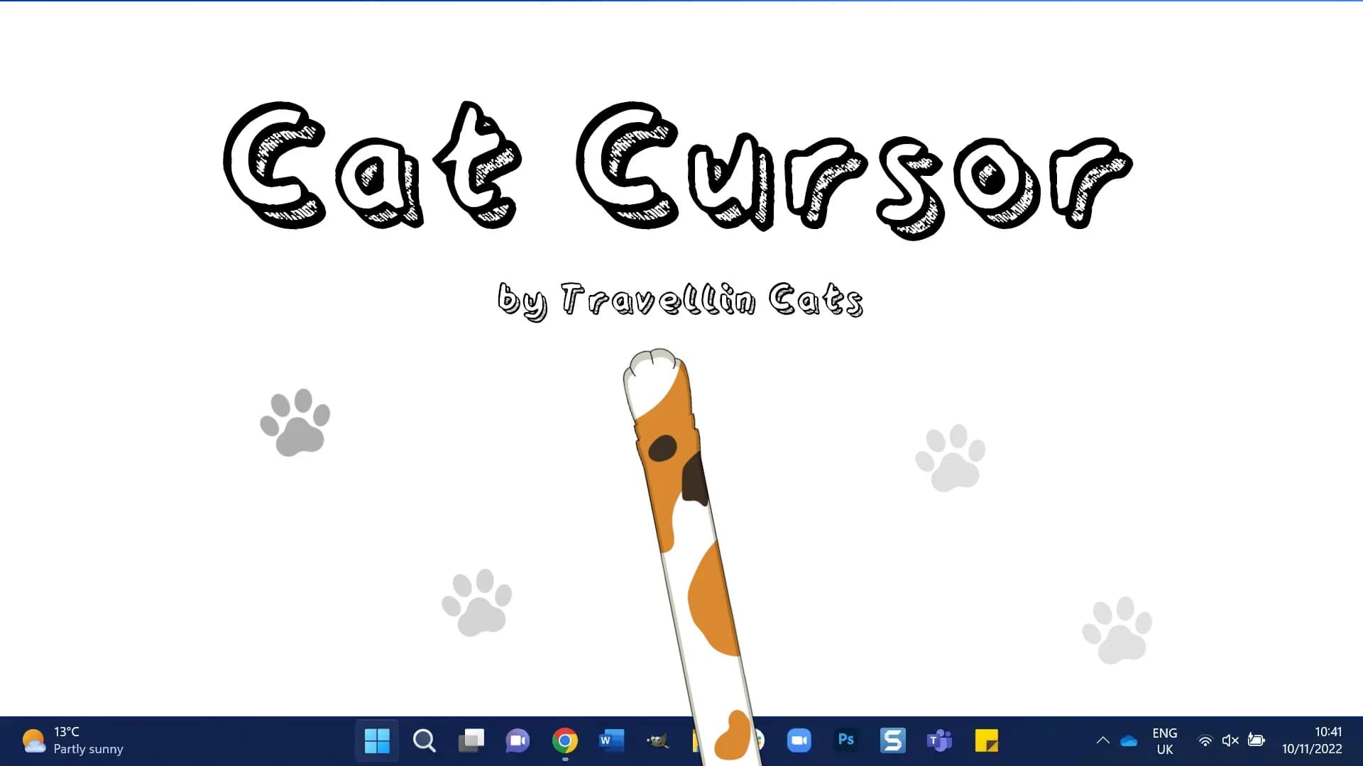 Cat Cursor by Travellin Cats görsel 2