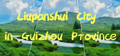 Liupanshui City in Guizhou Province görsel 1