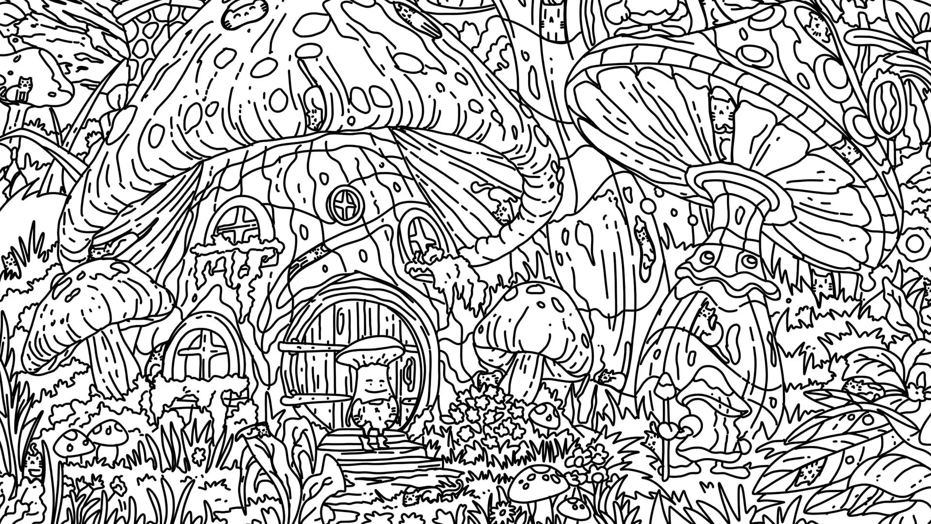 100 Mushroom Cats görsel 8