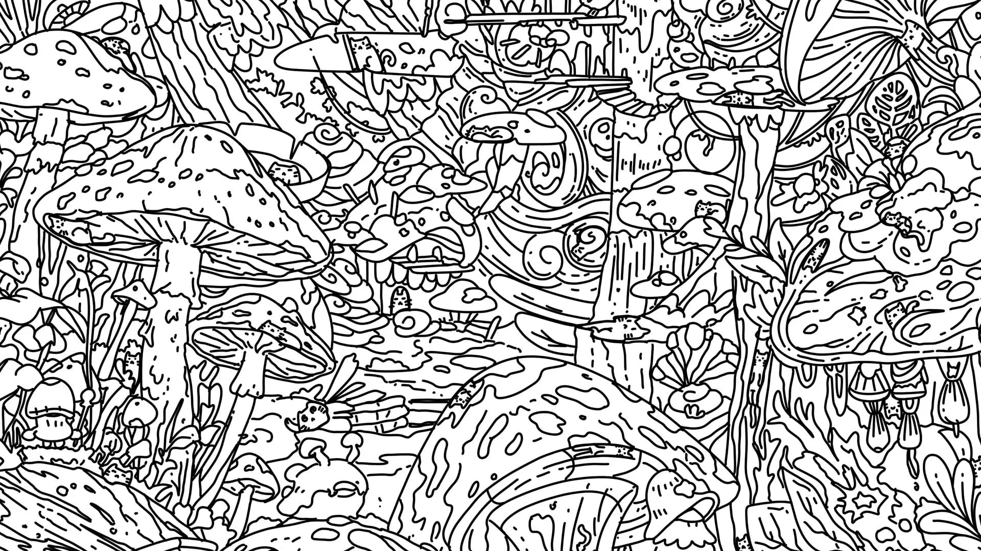 100 Mushroom Cats görsel 10