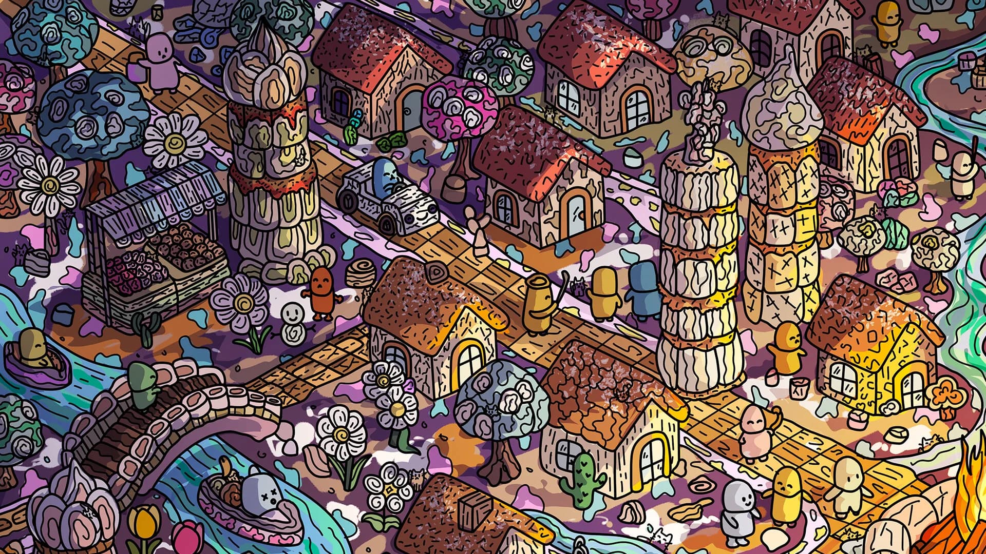100 Marshmallow Cats görsel 3