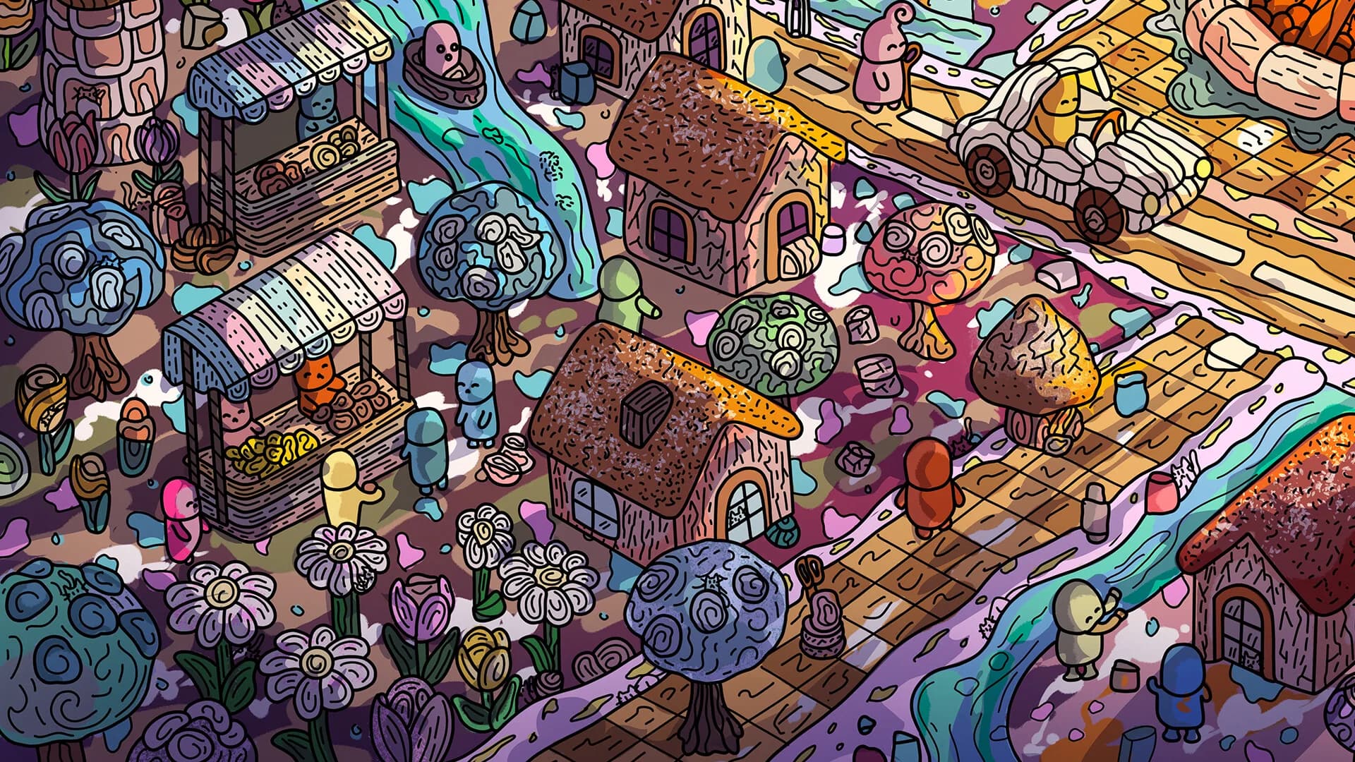 100 Marshmallow Cats görsel 4