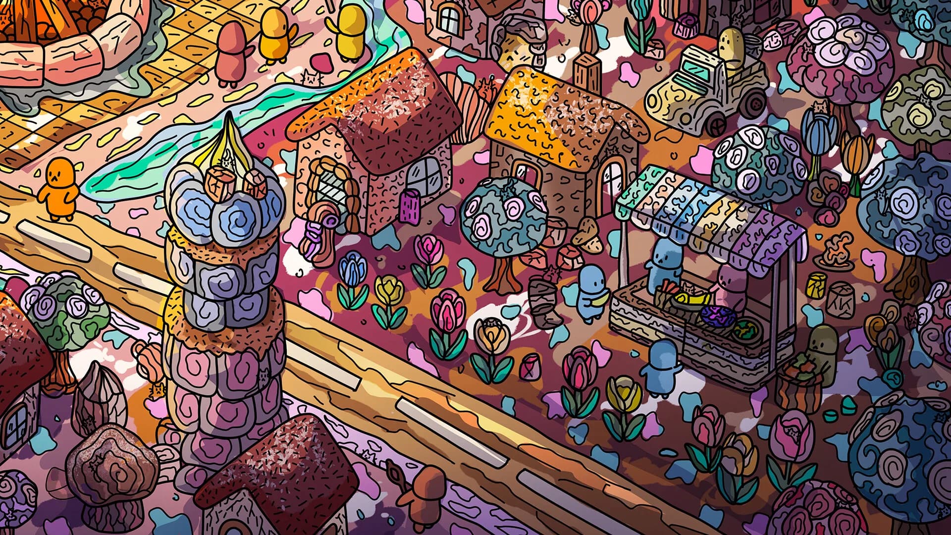 100 Marshmallow Cats görsel 6