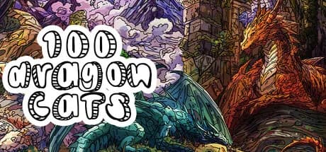 100 Dragon Cats görsel 1
