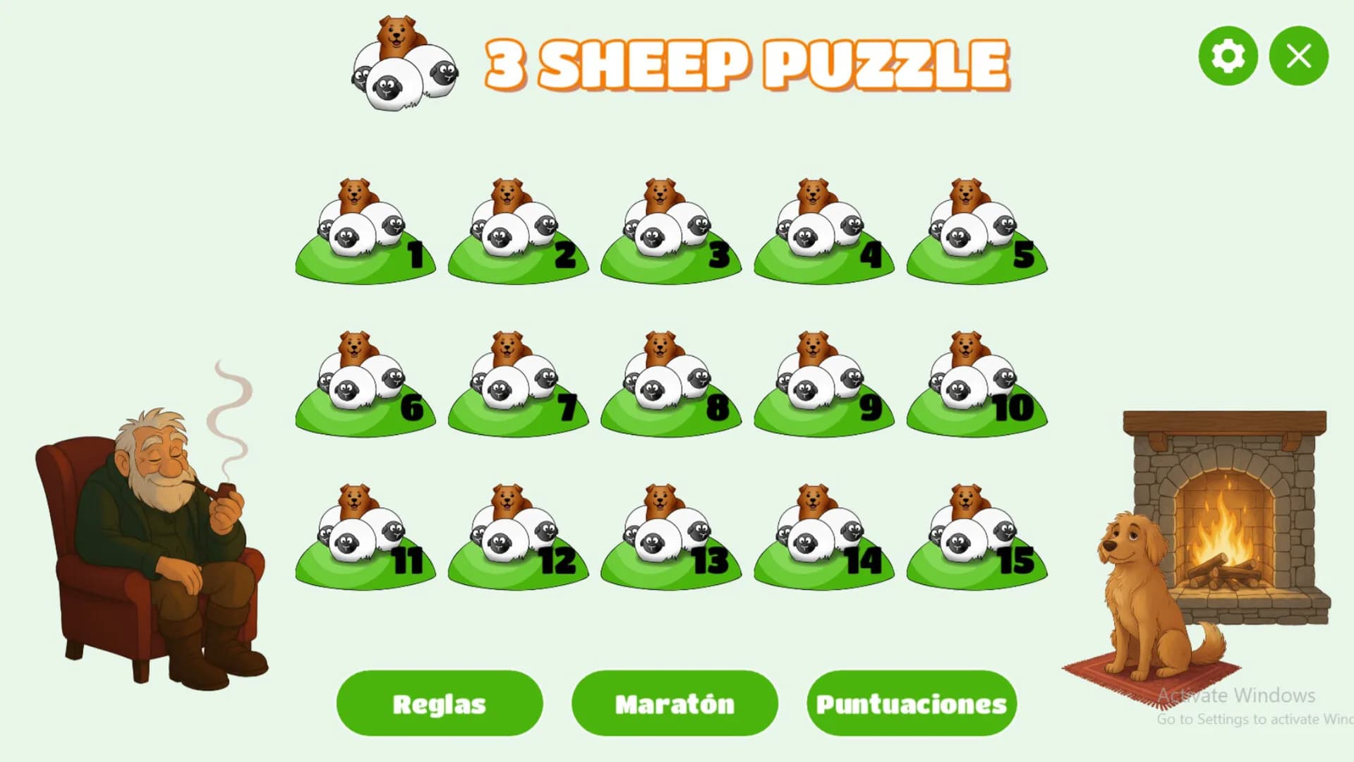 3 Sheep Puzzle görsel 2