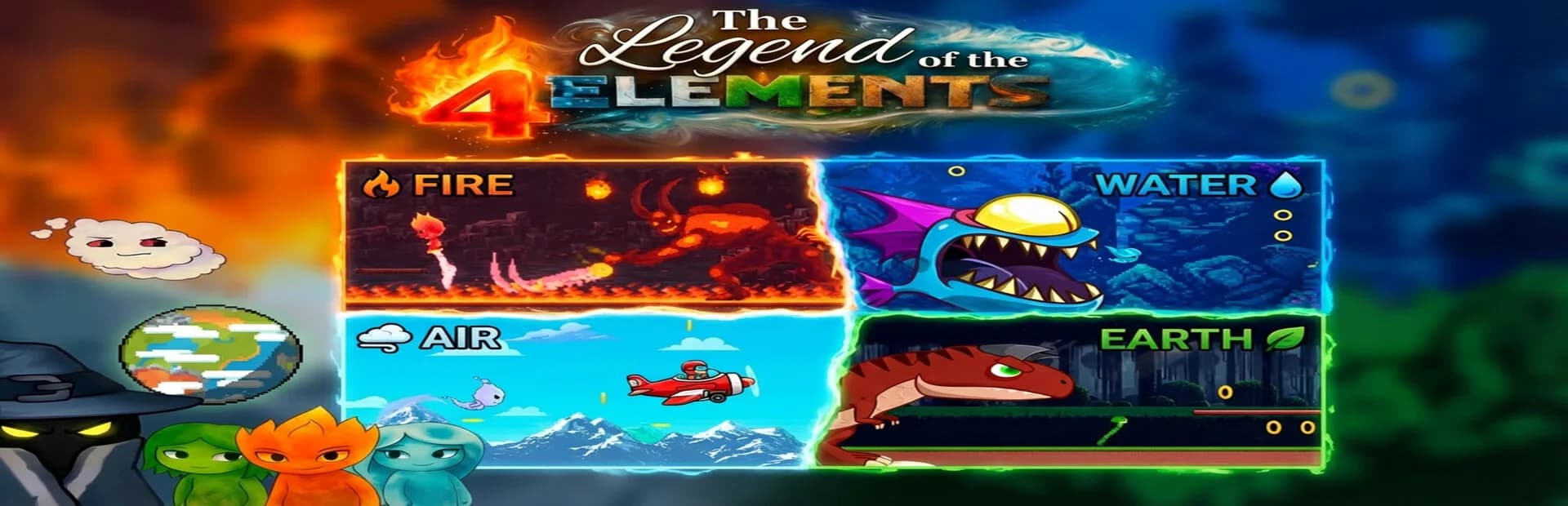 The Legend of the 4 Elements görsel 2