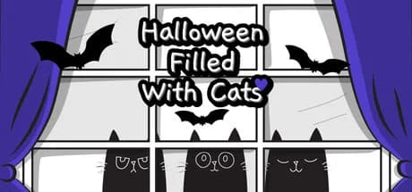 Halloween Filled With Cats görsel 1