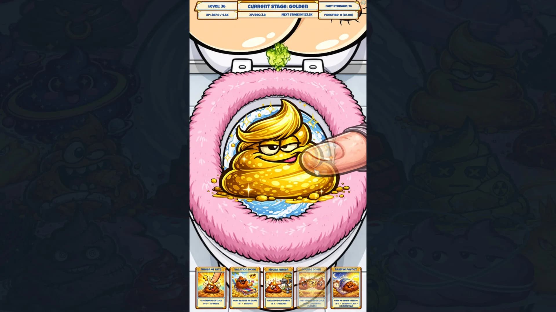 SUPER IDLE POOP CLICKER görsel 6