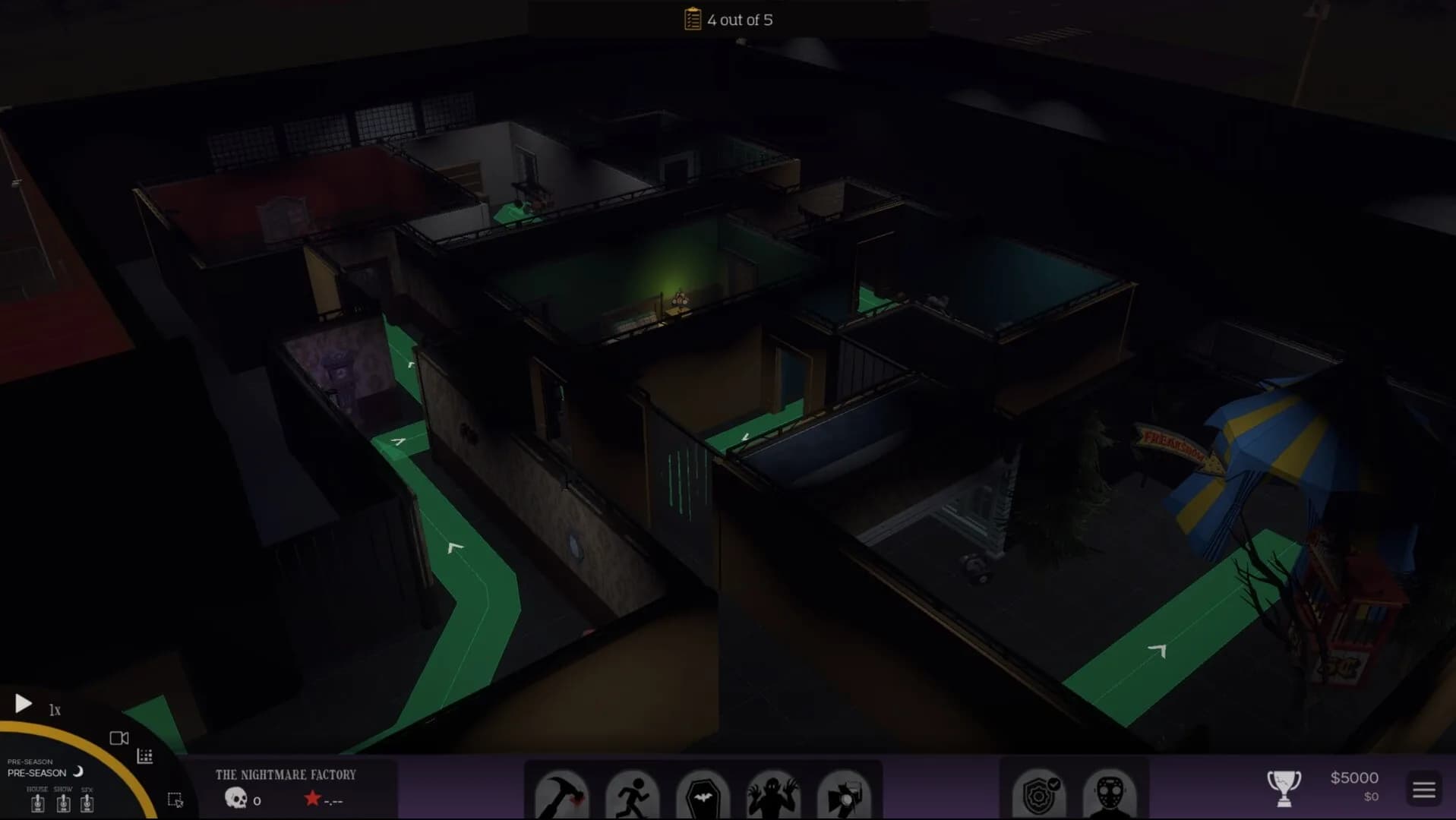 ScareZone: Haunted Attraction Tycoon görsel 4