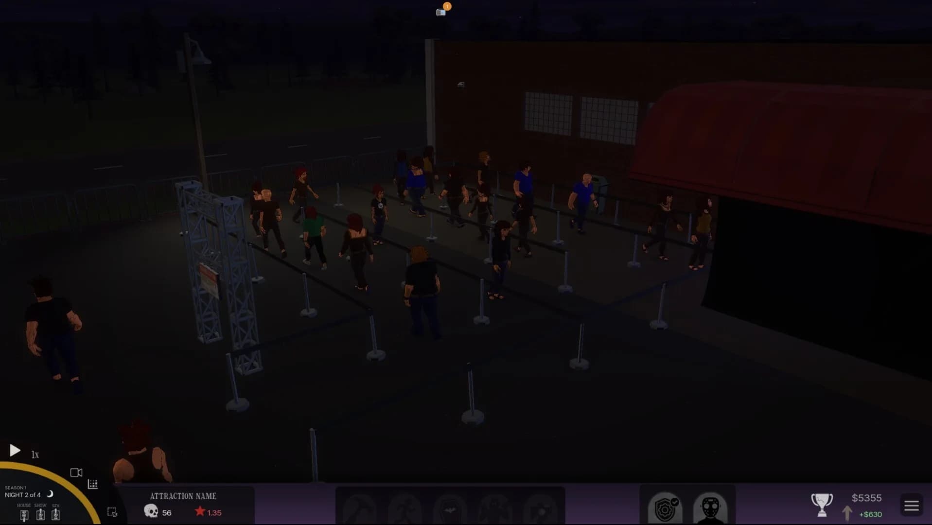 ScareZone: Haunted Attraction Tycoon görsel 7