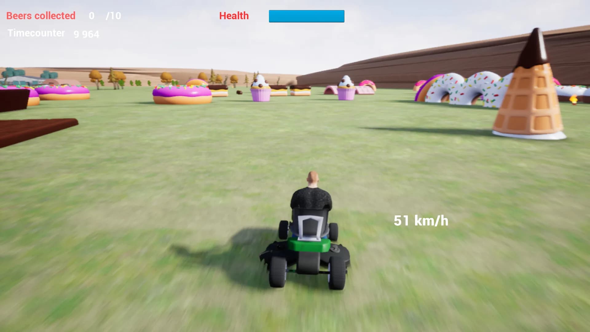 Lawnmower Game Beer görsel 12