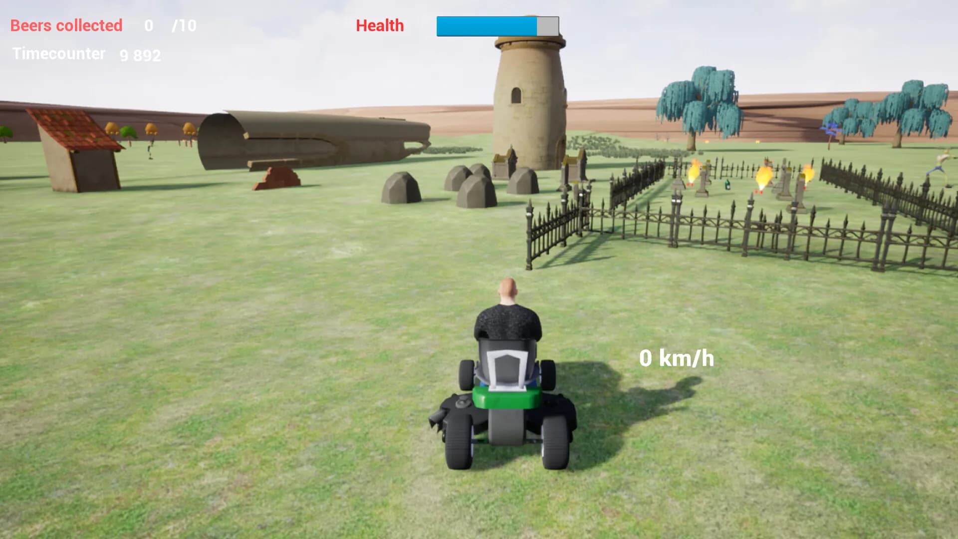 Lawnmower Game Beer görsel 9