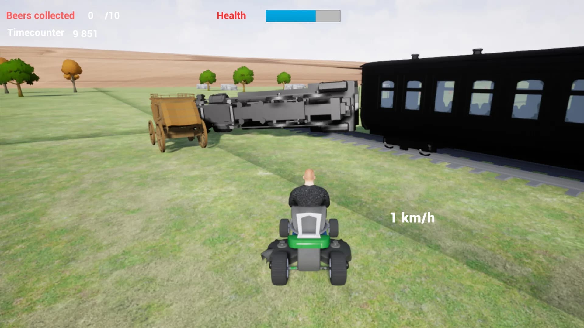 Lawnmower Game Beer görsel 10