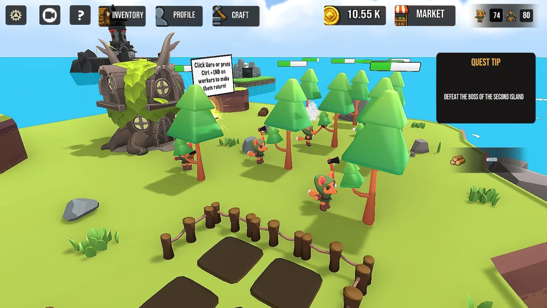Island Idle RPG: Build and Conquer görsel 2