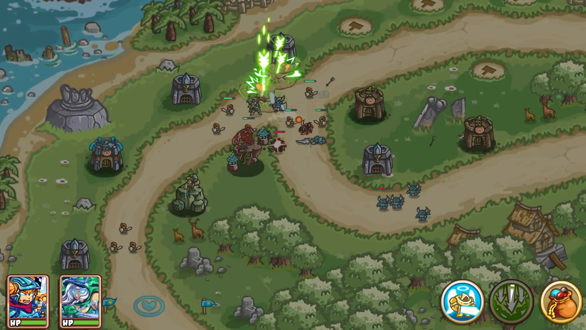 Mini Warrior Defense görsel 3