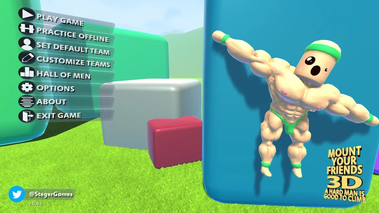 Mount Your Friends 3D: A Hard Man is Good to Climb görsel 5