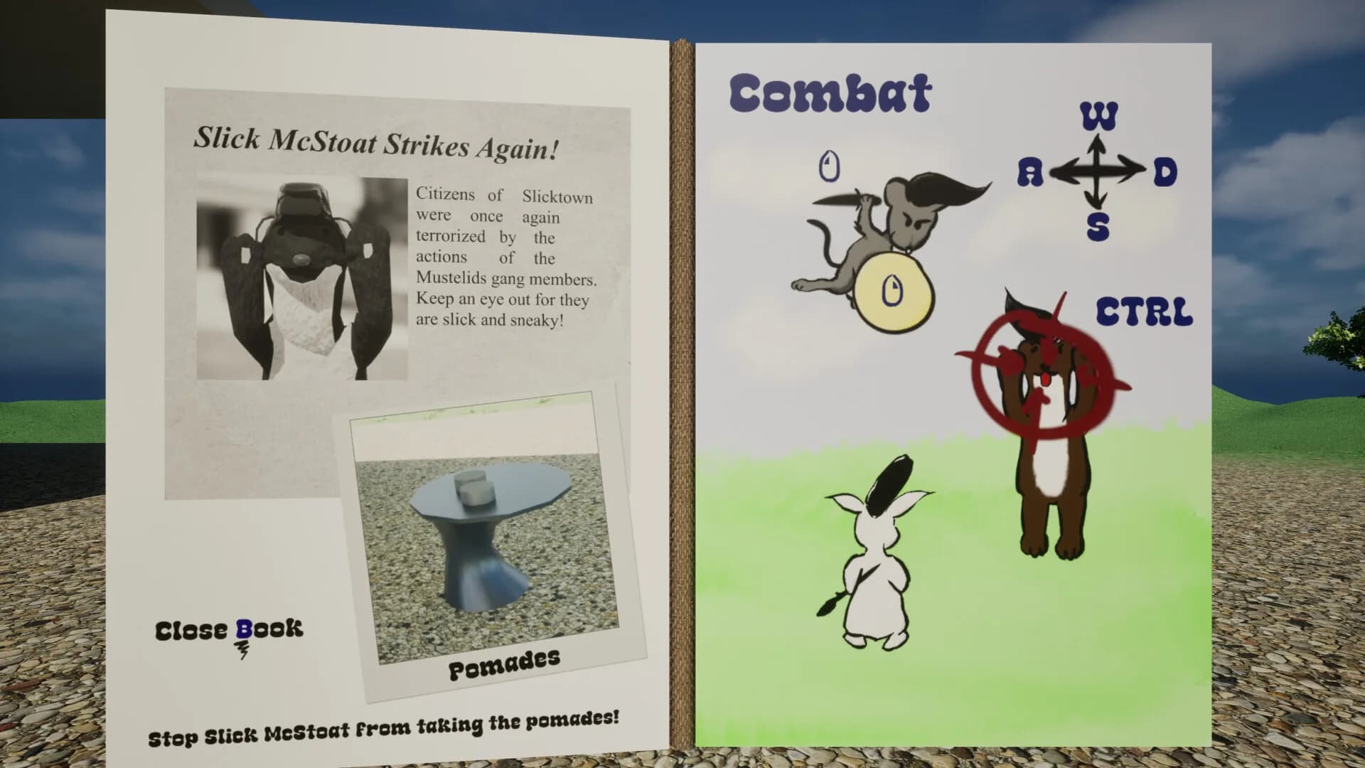 Pompadour Panic: Bunny Bravo vs Slick McStoat görsel 6