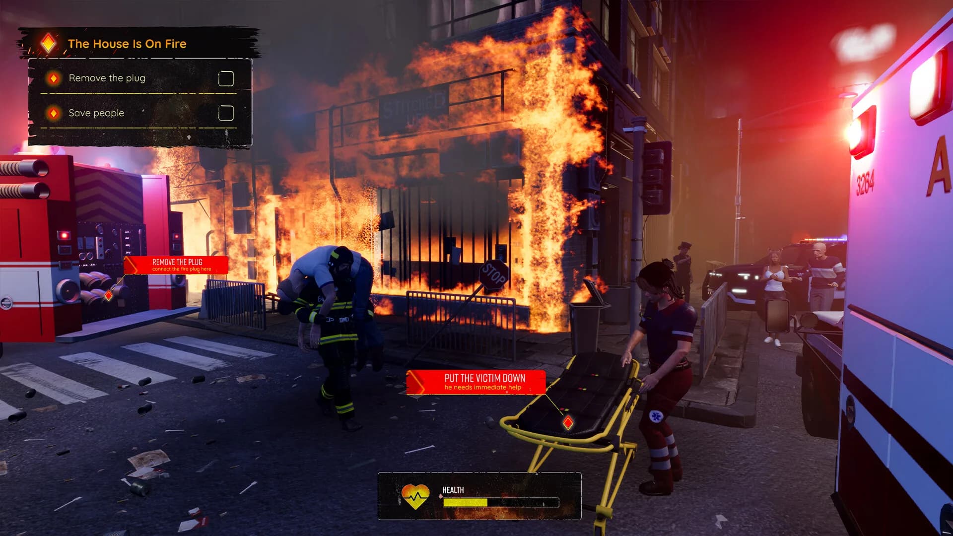 Firefighting Rescue Simulator görsel 2