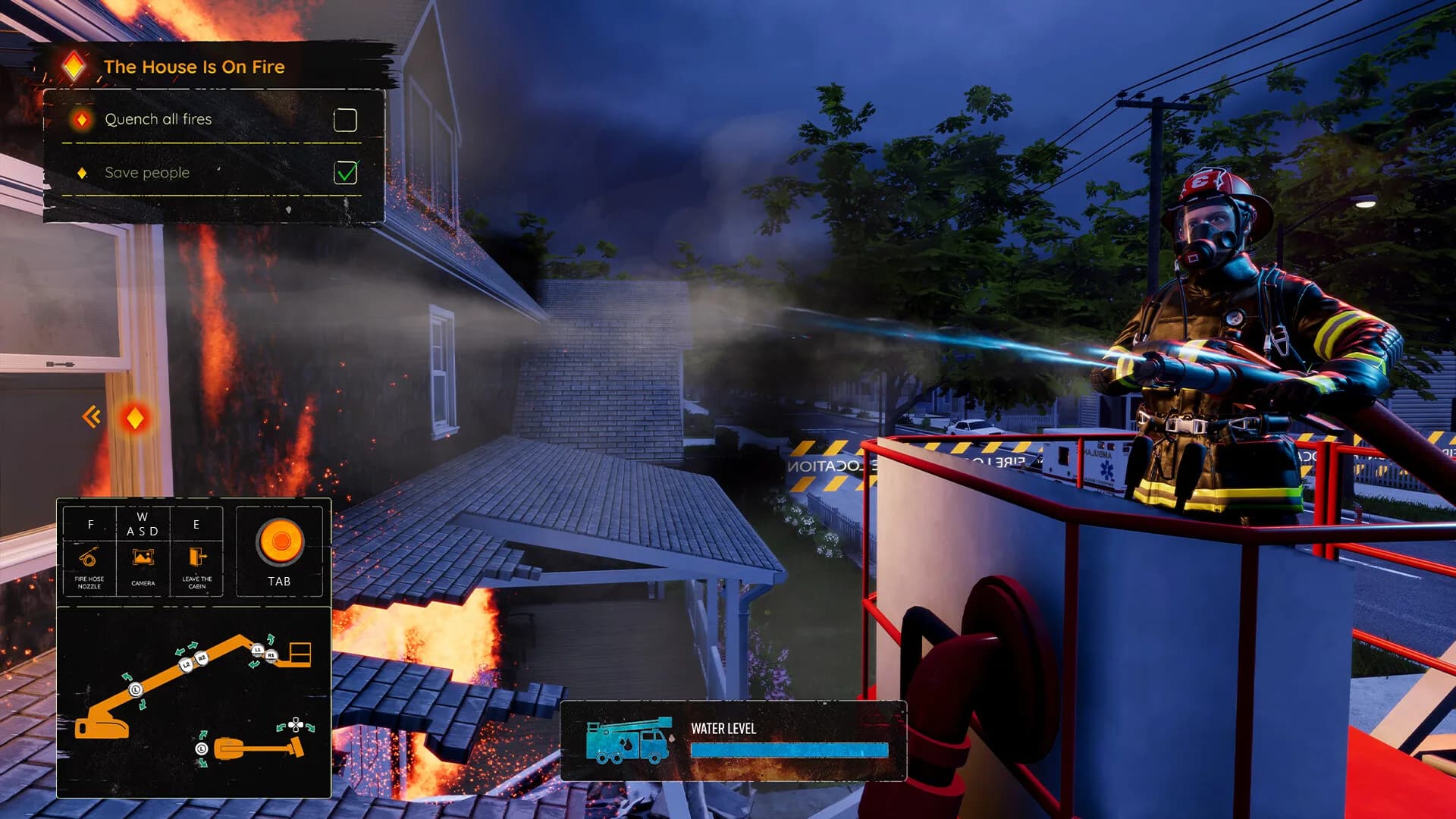 Firefighting Rescue Simulator görsel 3
