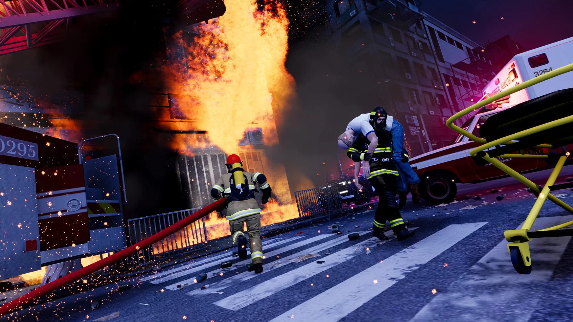 Firefighting Rescue Simulator görsel 6