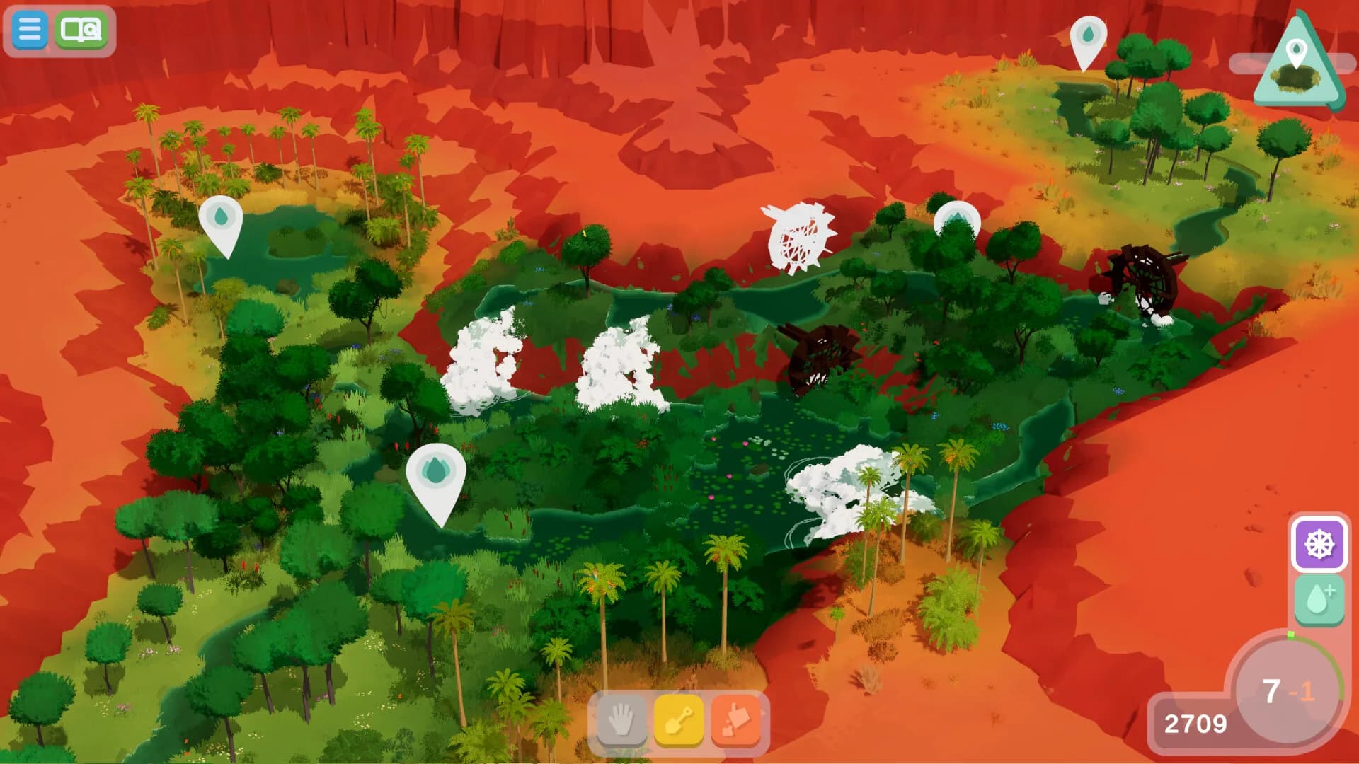 WATERFUL: a tiny oasis builder görsel 2