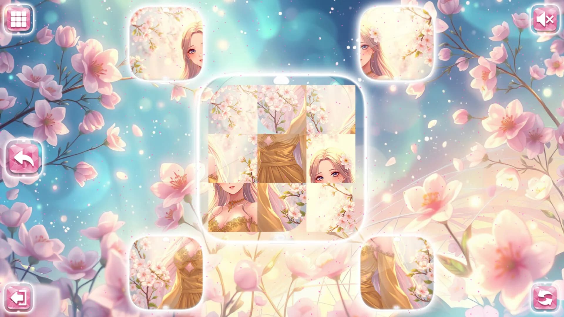 Lovely Anime Puzzle: Spring görsel 2