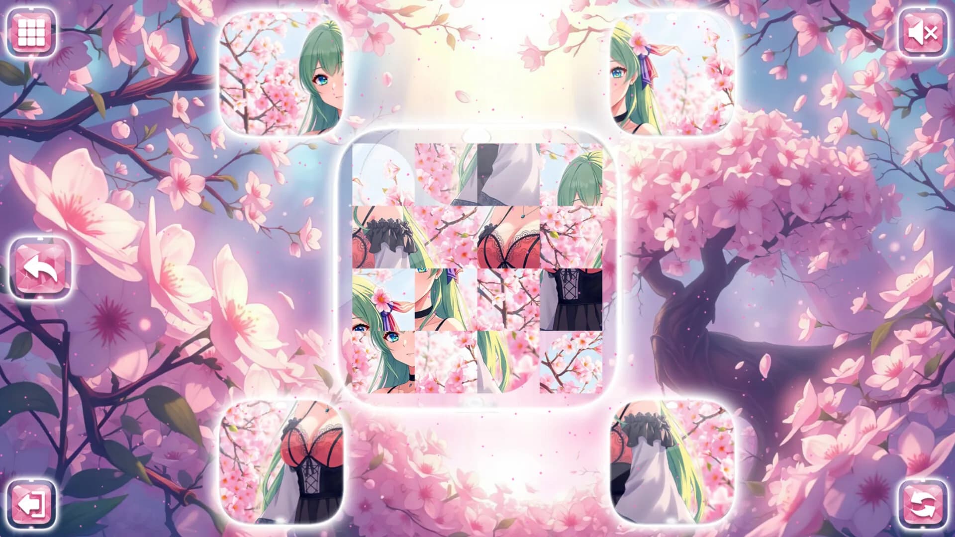 Lovely Anime Puzzle: Spring görsel 4
