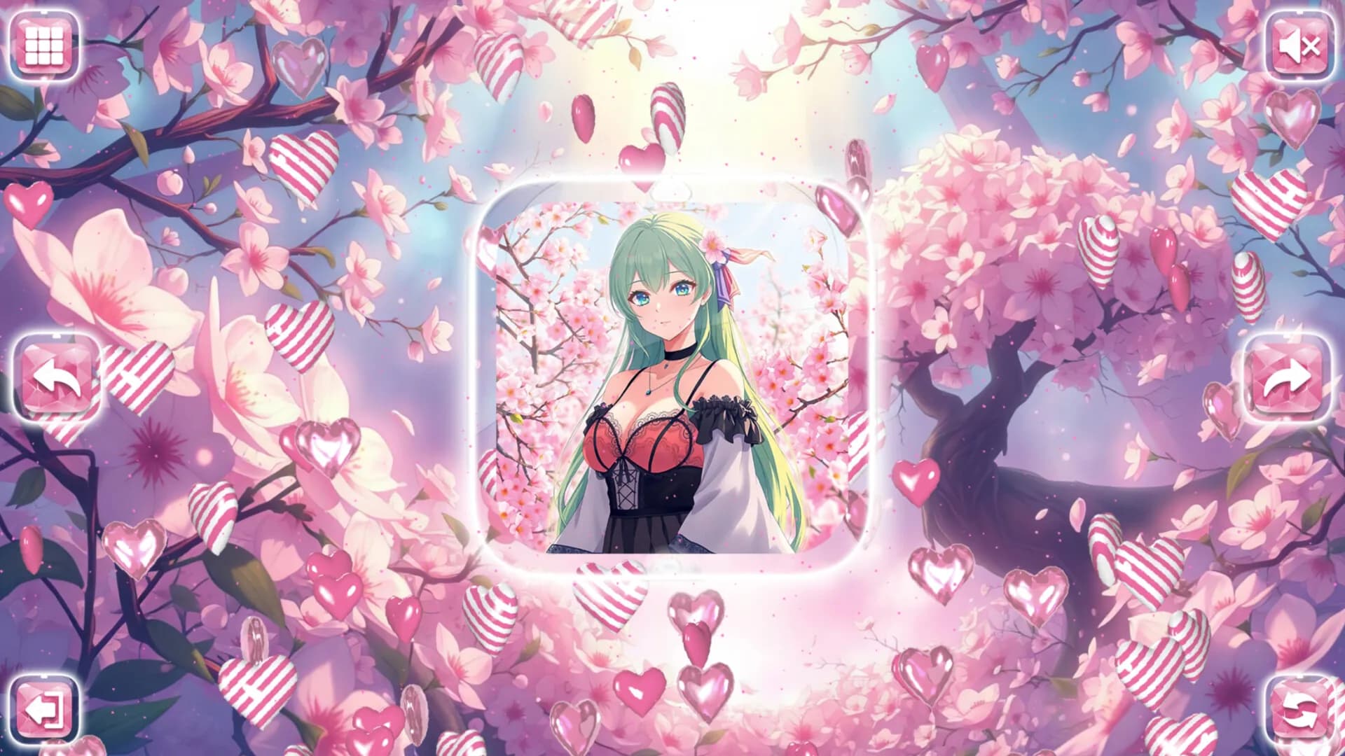 Lovely Anime Puzzle: Spring görsel 5