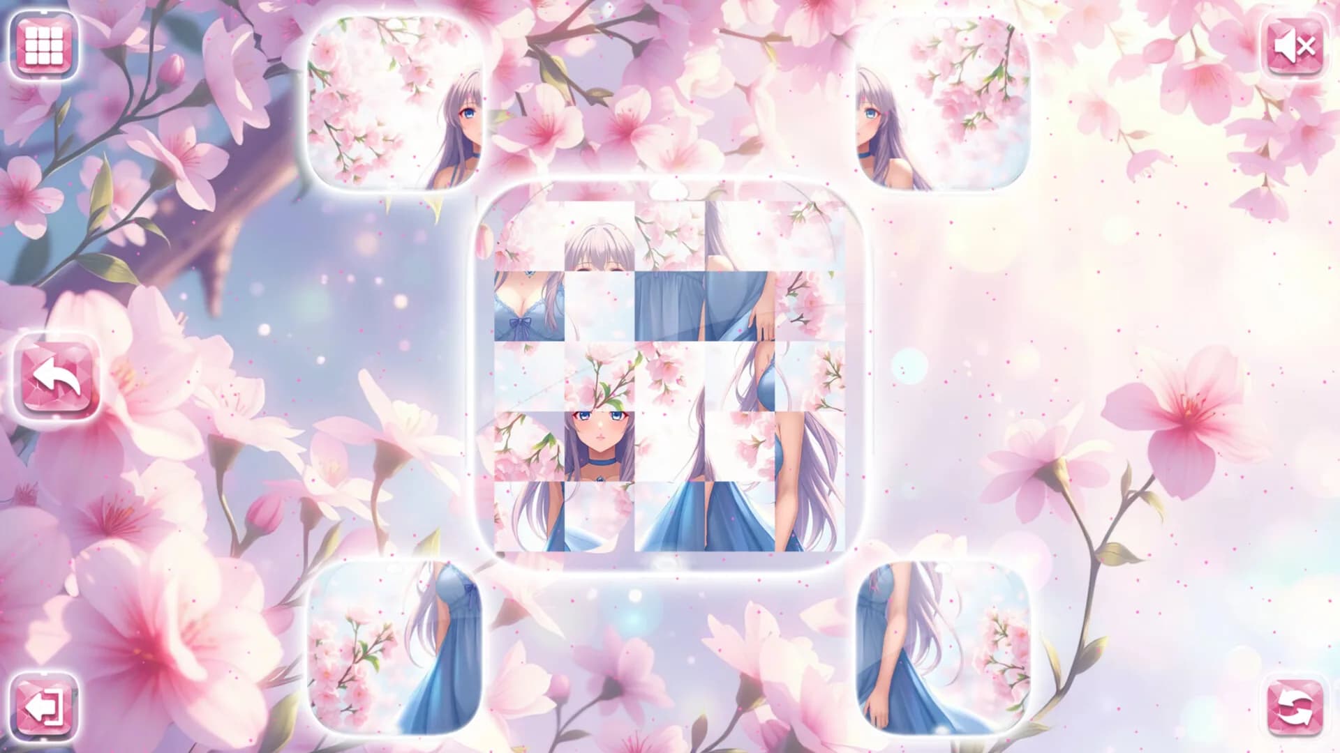 Lovely Anime Puzzle: Spring görsel 6